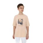 Toontoy Erkek Çocuk Just Be Baskılı Tişört Bej 6-7 YAŞ