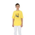 Toontoy Erkek Çocuk Just Be Baskılı Tişört Koyu Sarı 13-14 YAŞ