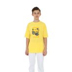 Toontoy Erkek Çocuk Just Be Baskılı Tişört Koyu Sarı 8-9 YAŞ