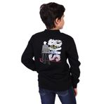 Toontoy Erkek Çocuk Kanguru Cepli Baskılı Sweatshirt Mavi 6 YAŞ