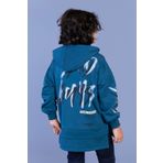 Toontoy Erkek Çocuk Kapüşonlu Baskılı Sweatshirt Gri Melanj 10 YAŞ