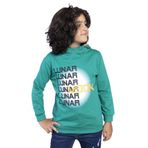 Toontoy Erkek Çocuk Kapüşonlu Baskılı Sweatshirt Yeşil 6 YAŞ