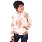 Toontoy Erkek Çocuk Kapüşonlu Bastik Desenli Sweatshirt