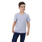 Toontoy Erkek Çocuk Kolu Baskılı Tişört Gri Melanj 10-11 YAŞ