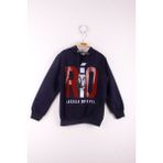 Toontoy Erkek Çocuk La Casa Baskılı Sweatshirt - 10 Yaş - Lacivert
