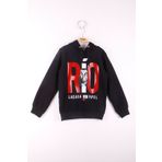 Toontoy Erkek Çocuk La Casa Baskılı Sweatshirt - 14 Yaş - Lacivert