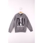 Toontoy Erkek Çocuk La Casa Baskılı Sweatshirt - 8 Yaş - Antrasit Melanj