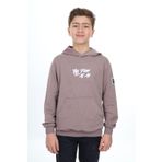Toontoy Erkek Çocuk Nakışlı Sweatshirt Acı Kahve 13-14 YAŞ