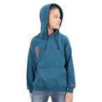 Toontoy Erkek Çocuk Nakışlı Sweatshirt Petrol Mavi 13-14 YAŞ