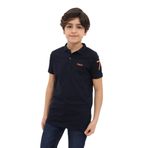 Toontoy Erkek Çocuk Nakışlı Tişört Lacivert 8-9 YAŞ