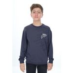 Toontoy Erkek Çocuk New Project Baskılı Sweatshirt Füme 8-9 YAŞ