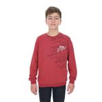 Toontoy Erkek Çocuk New Project Baskılı Sweatshirt Kiremit 10-11 YAŞ