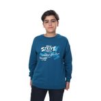 TOONTOY Erkek Çocuk New Strıve Baskılı Sweatshirt Petrol Mavi, 10-11 Yaş, 24765, Petrol Mavi, erkek-çocuk