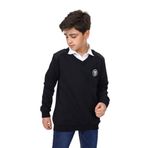 Toontoy Erkek Çocuk Okul Baskılı Sweatshirt Siyah 13-14 YAŞ