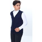 Toontoy Erkek Çocuk Okul Düğmeli Yelek