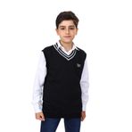 Toontoy Erkek Çocuk Okul Nakışlı Süveter Siyah 6-7 YAŞ