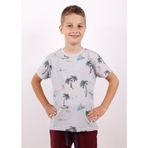 Toontoy Erkek Çocuk Palmiye Baskılı tişört
