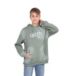 TOONTOY Erkek Çocuk Pistole Baskılı Sweatshirt, 12-13 Yaş, 24858, Koyu Yeşil, erkek-çocuk