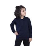 Toontoy Erkek Çocuk Polo Yaka Sweatshirt Lacivert 6-7 YAŞ