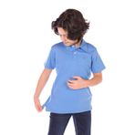 Toontoy Erkek Çocuk Polo Yaka Tişört Saks 6 YAŞ