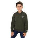Toontoy Erkek Çocuk Polo Yaka Tnty Baskılı Sweatshirt Haki 8-9 YAŞ