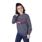 Toontoy Erkek Çocuk Premium Baskılı Sweatshirt Antrasit Melanj 5 YAŞ