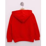 Toontoy Erkek Çocuk Pullu U.S.A Bayraklı Nakışlı Sweatshirt Kırmızı 10 YAŞ
