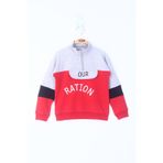 Toontoy Erkek Çocuk Ration Baskılı Sweatshirt
