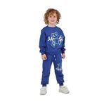 TOONTOY Erkek Çocuk Savage Baskılı Eşofman Takım 7 Yaş, 7 Yaş, 24775, Saks, erkek-çocuk