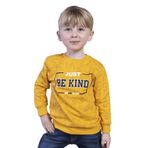 Toontoy Erkek Çocuk Sayı Baskılı Sweatshirt Hardal 4 YAŞ