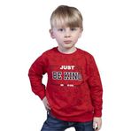 Toontoy Erkek Çocuk Sayı Baskılı Sweatshirt Kırmızı 3 YAŞ