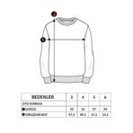 Toontoy Erkek Çocuk Sayı Baskılı Sweatshirt Koyu Yeşil 3 YAŞ