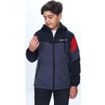 Toontoy Erkek Çocuk Sport Baskılı Kapüşonlu Yağmurluk