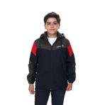 TOONTOY Erkek Çocuk Sport Baskılı Yağmurluk, 7 Yaş, 14107-, Siyah, Erkek Çocuklar