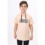 Toontoy Erkek Çocuk Strenger Always Baskılı Tişört Bej 6-7 YAŞ