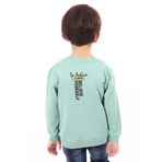 Toontoy Erkek Çocuk Strong Baskılı Sweatshirt Yeşil 3 YAŞ