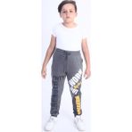 Toontoy Erkek Çocuk Stronger Tnty Baskılı Eşofman Alt - Antrasit - 12 Yaş