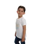 Toontoy Erkek Çocuk Surf Tema Baskılı Tişört Ekru 1 YAŞ