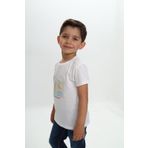Toontoy Erkek Çocuk Surf Tema Baskılı Tişört Ekru 2 YAŞ