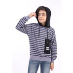 Toontoy Erkek Çocuk Sweatshirt Gri 8 YAŞ