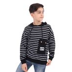 Toontoy Erkek Çocuk Sweatshirt Siyah 8 YAŞ