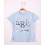 Toontoy Erkek Çocuk T-Shirt 684 Gofre Baskı Mavi 6 YAŞ