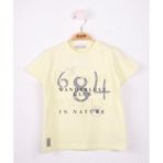 Toontoy Erkek Çocuk T-Shirt 684 Gofre Baskı Sarı 8 YAŞ