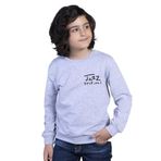 Toontoy Erkek Çocuk Tazz Baskılı Sweatshirt Gri Melanj 6 YAŞ