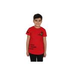 TOONTOY Erkek Çocuk Tiger Nakışlı Tişört 8 Yaş, 8 Yaş, 10387-1, Kırmızı, Erkek Çocuk