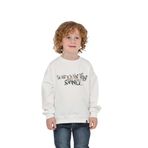 TOONTOY Erkek Çocuk Tnty Design Baskılı Sweatshirt, 6 Yaş, 24768, Ekru, erkek-çocuk