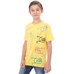 Toontoy Erkek Çocuk Tnty Nakışlı Ve Baskılı Tişört Sarı 8 YAŞ