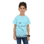 Toontoy Erkek Çocuk Trex Baskılı Tişört Su Yeşili 3 YAŞ