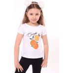 Toontoy Kids Toontoy Kız Bebek Baskılı Tişört - 3 Yaş - Pembe