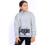 Toontoy Kids Toontoy Kız Çocuk Bol Yaka Reklektörlü Kanguru Cepli Sweatshirt - 6 - 7 Yaş - Yeşil